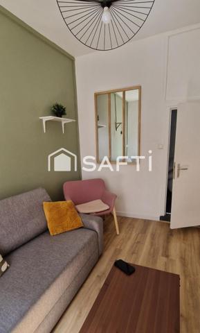 maison atypique en bonne état de 42m², 2 chambres, 2 salles d'eau, 2 toilettes,