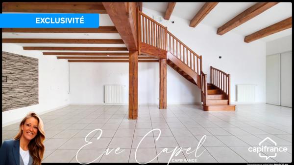 Appartement à vendre 5 pièces BELARGA (34), appartement 3 chambres et mezzanine + parking privatif + double terrasse