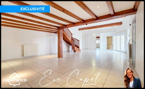 Appartement à vendre 5 pièces BELARGA (34), appartement 3 chambres et mezzanine + parking privatif + double terrasse