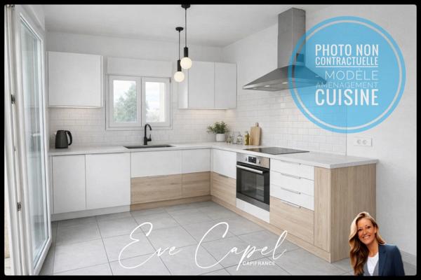 Appartement à vendre 5 pièces BELARGA (34), appartement 3 chambres et mezzanine + parking privatif + double terrasse