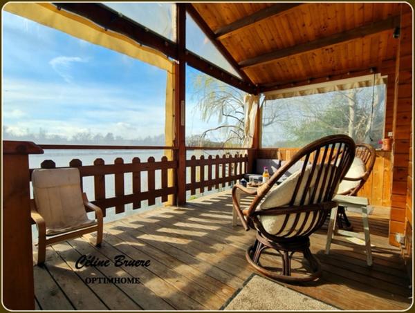 JUZIERS - DOMAINE ILE VERTE – CHALET 2 CHAMBRES – 215 000 €