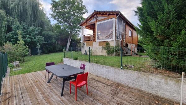 JUZIERS - DOMAINE ILE VERTE – CHALET 2 CHAMBRES – 215 000 €