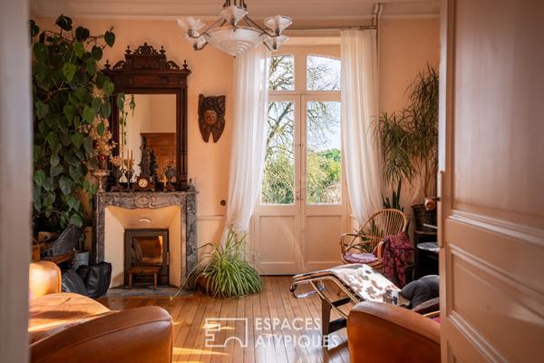 Clisson, Maison de maître du XIXe et panorama médiéval