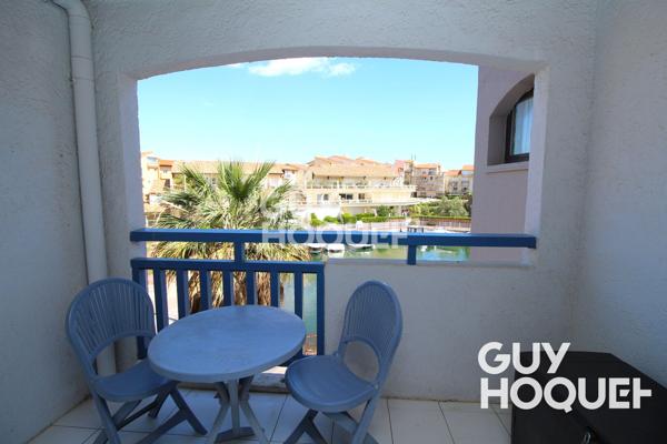 A louer - Studio meublé avec balcon et vue Marina ? Location de septembre à juin