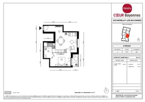 Appartement + parking