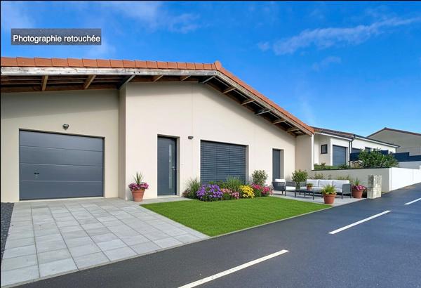 Maison Neuve Plain- pied à Vendre à Beaupréau en Mauges - 6 Chambres et Confort Moderne !