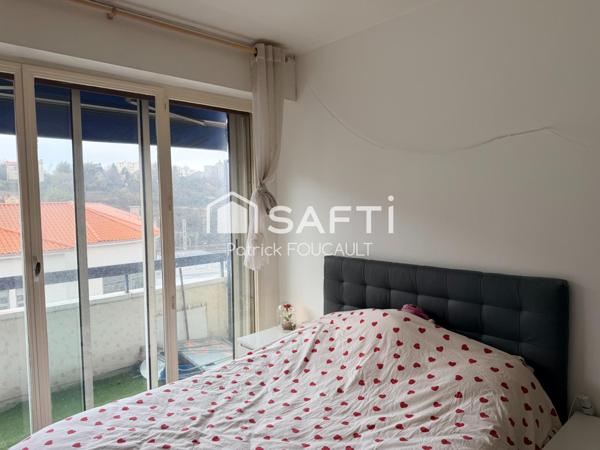Appartement 61m2 + balcon entre gare & plateau