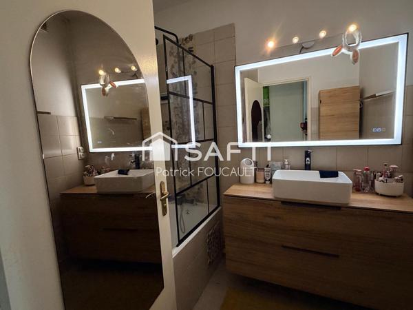 Appartement 61m2 + balcon entre gare & plateau