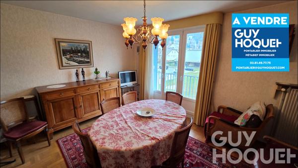 A VENDRE APPARTEMENT T4 PONTARLIER GARAGE BALCON