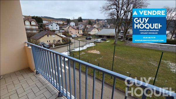 A VENDRE APPARTEMENT T4 PONTARLIER GARAGE BALCON
