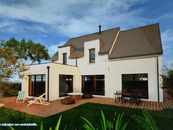 Terrain + Maison à vendre 10 pièces - 140 m²