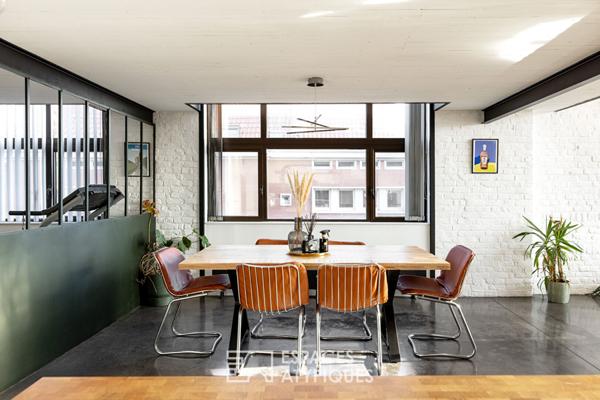 Loft contemporain avec rooftop