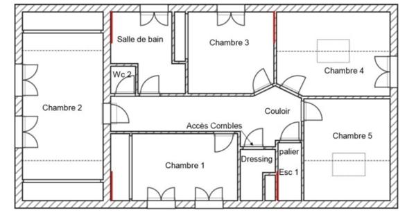Hem - Maison individuelle 5 chambres dans un cadre verdoyant
