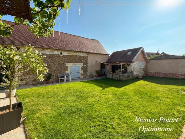 Maison d’histoire et de projets, longère rénovée, dépendances et jardin au calme – À 8 min d’Estrées-Saint-Denis