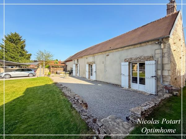 Maison d’histoire et de projets, longère rénovée, dépendances et jardin au calme – À 8 min d’Estrées-Saint-Denis