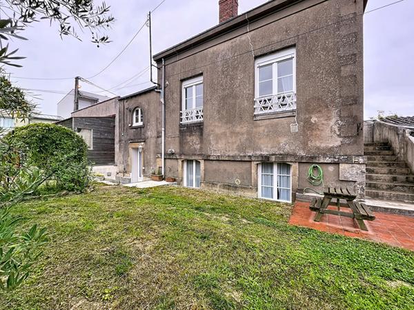 Maison Nantes - Chantenay - 3 chambres, 1 bureau, Dépendance/garage, Jardin