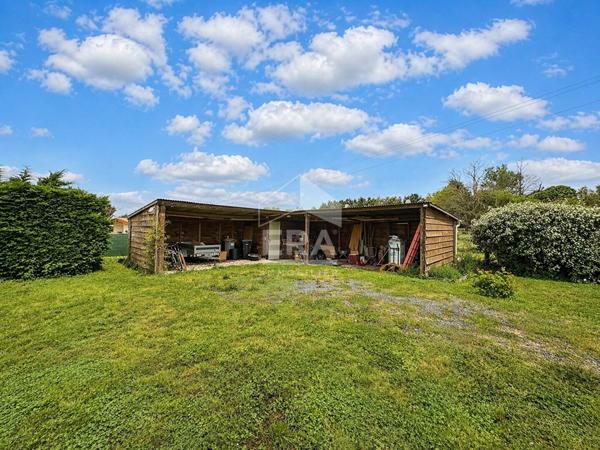 Maison de plain-pied ? 3 chambres ? Terrain 1990 m² ? Rétaud