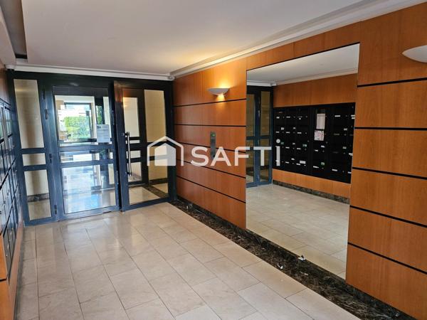 Appartement 3 pièces dans une résidence de standing avec jardin.