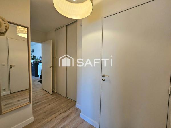 Appartement 3 pièces dans une résidence de standing avec jardin.