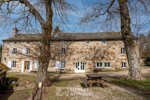 Domaine équestre aux confins de l’Ardèche et de la Haute-Loire