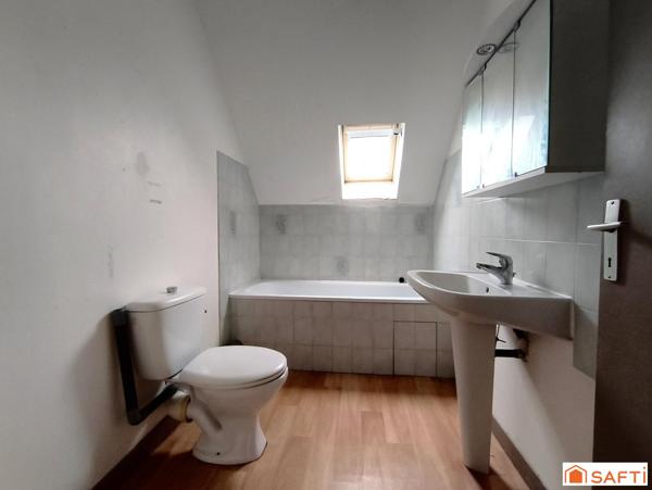 Appartement de 48 m2 avec jardin privatif et garage situé à Clohars-Carnoët