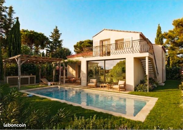 Maison rénovée et remise à neuf complète - 6 pièces - Piscine - Calme - Terrain 675 m2