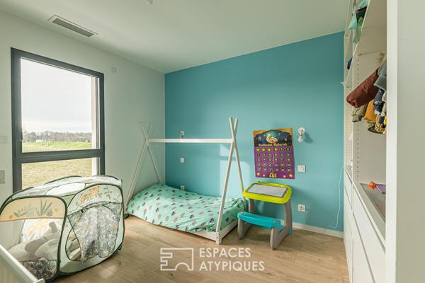 Maison d’architecte avec piscine