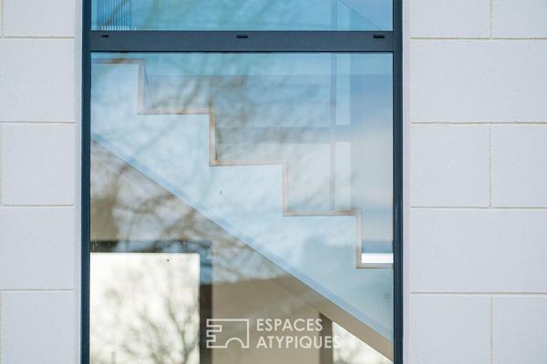 Maison d’architecte avec piscine