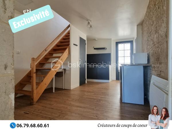 Nous vous proposons en exclusivité cet immeuble de rapport locatif composé de deux appartements:

• Un triplex composé :
Au-rez-de-chaussée: Une cuisine, wc séparé, salon. Cave.
A l'étage: Grand palier, salle d'eau.
Au deuxième étage: Une chambre en mezzanine.
Vue dégagée très agréable.
Loué 480 €

•Un triplex composé:
Au rez-de-chaussée: Une cuisine, wc séparé.
Au rez-de-jardin: Un salon avec terrasse. Cave.
A l'étage: Une chambre en mezzanine, salle d'eau.
Loué 500€

L'un des appartements étant vacant, cet immeuble est idéal pour un propriétaire occupant qui souhaite réduire ses mensualités grâce à un revenu locatif, ou pour un investisseur recherchant un bien déjà partiellement loué avec un loyer existant de 500€.

De quoi alléger considérablement le coût mensuel tout en habitant un bien à soi!

Située au centre de Celles-Sur-Belle dans une rue calme, proche de toutes commodités, et à 20 minutes de Niort.

Notre regard: "L'idéal pour un investissement locatif avec un excellent rendement! D'autant plus qu'il y a une forte demande locative sur le secteur. De plus, ces deux logements sont très agréables!"

Vendeurs, avis de valeur offert. Acquéreurs, bénéficiez de mon service financier.