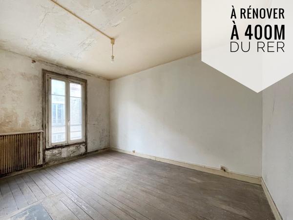 Vitry-sur-Seine (94400) Plan parfait pour 2-pièces à rénover