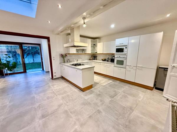Lens, st ide, maison familiale, 5 chambres, garage, jardin