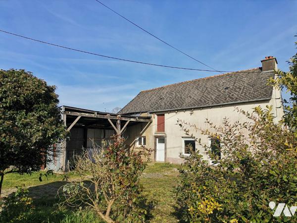 EXCLUSIVITE - ST MEEN LE GRAND, en campagne maison à rénover entièrement, terrain de 735 m²
