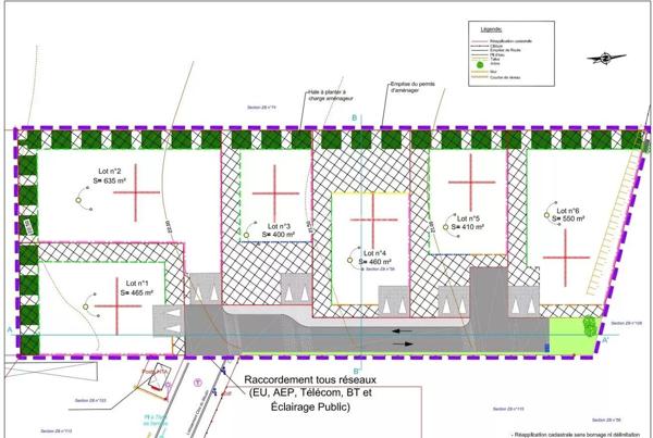 Vente Terrain 400 m2 à Creully sur Seulles