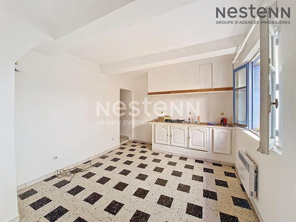 Maison de ville Lunel avec tropézienne à rénover