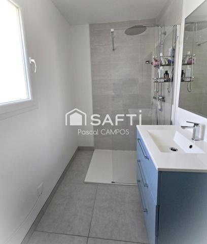 Maison 175m² plein pied de 2020 avec piscine, terrain 1645m²