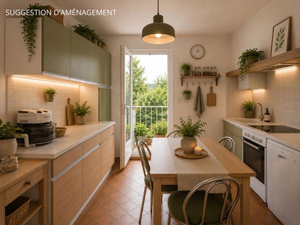 Appartement 87 m² - 3 chambres - Terrasse et cellier
