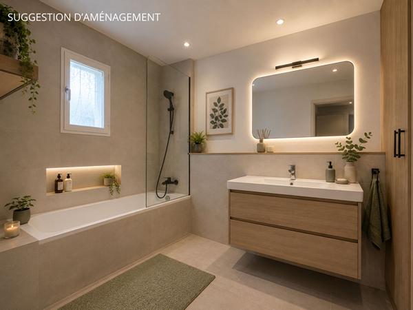 Appartement 87 m² - 3 chambres - Terrasse et cellier