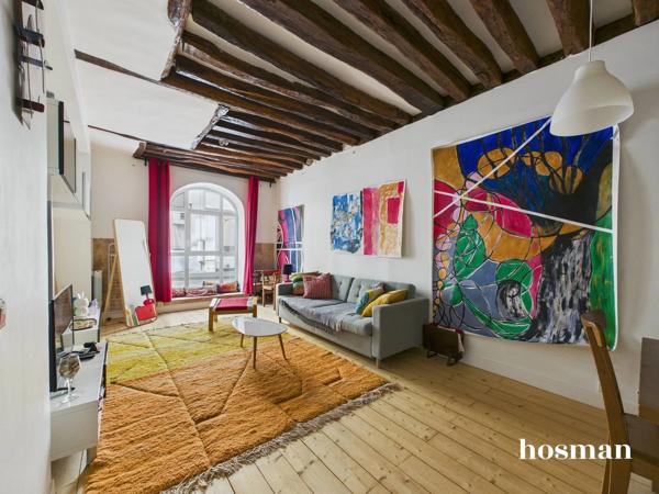 De beaux volumes dans un quartier animé ! Appartement 2 pièces de 52 m², avec cave - Rue des Messageries, Paris 10e