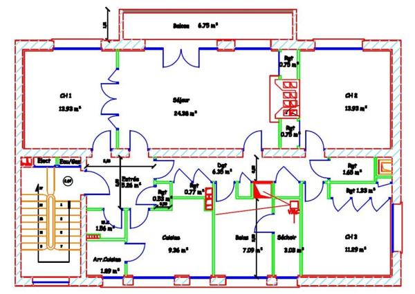 ROUEN Droite : Saint Gervais - Préfecture 
