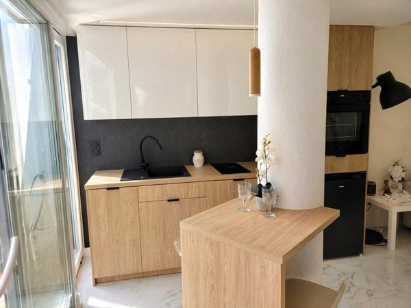 APPARTEMENT STUDIO NICE 1 PIÈCE 29.10 M2 CARREZ AVEC 2 TERRASSES