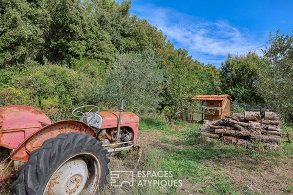 Maison atypique au coeur du parc naturel de la Sainte-Baume