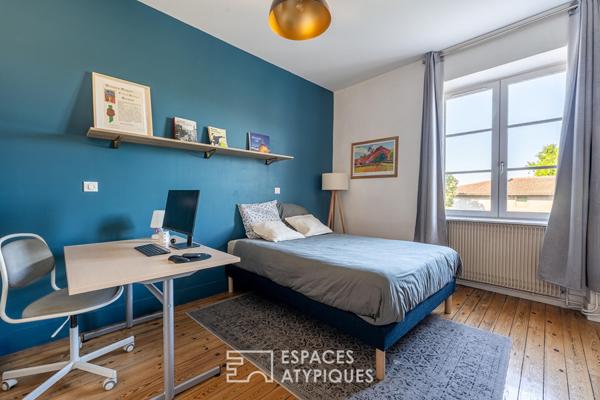 Dernier étage en duplex rénové à Saint Cyr Au Mont d’Or