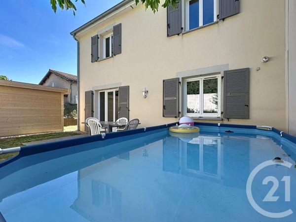 Maison à vendre  6 pièces - 123 m 2   CHASSE SUR RHONE  - 38