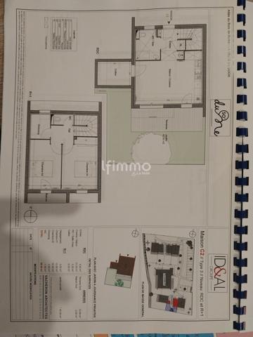 Maison duplex 68 m2 avec extérieurs et deux places de parking