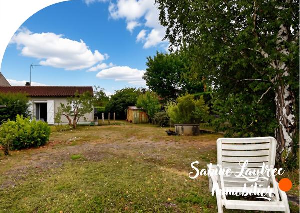 Maison de plain-pied au calme – Jardin arboré sans vis-à-vis – Proche centre-ville