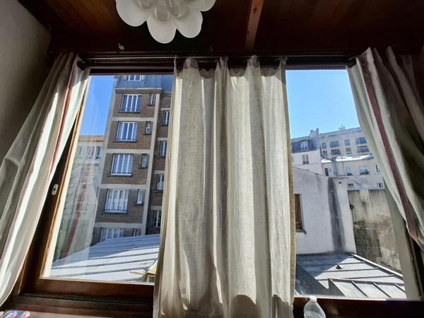 Duplex avec locataire 26m2 au coeur du quartier Alesia dans le 14e