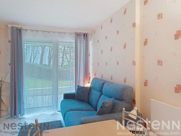 Appartement à vendre à Saint Georges De Didonne, rez-de-chaussée, 1 pièce 25 m2, terrasse, place de parking