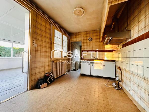 Maison 3 chambres de plain pied avec commerces à proximité