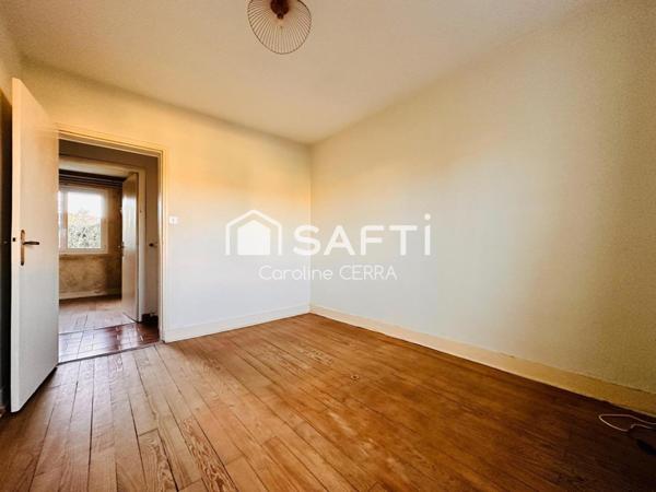 Maison 3 chambres de plain pied avec commerces à proximité