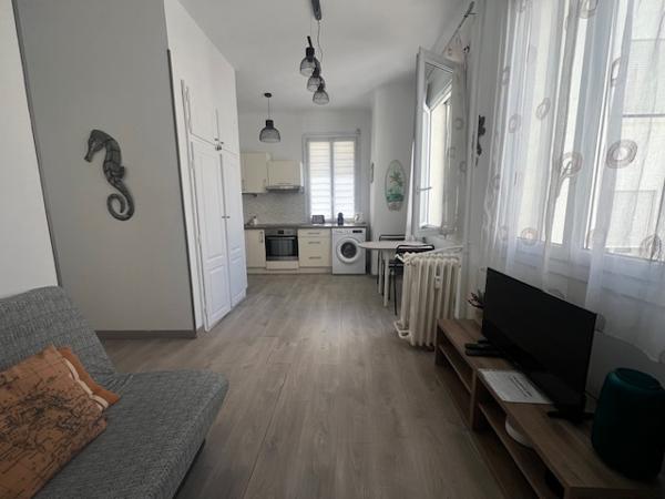 Marseille (13007) EXCLUSIVITÉ VENTE APPARTEMENT MEUBLÉ 27,13 M2 TYPE 2 RUE PAPETY CATALANS 13007 MARSEILLE